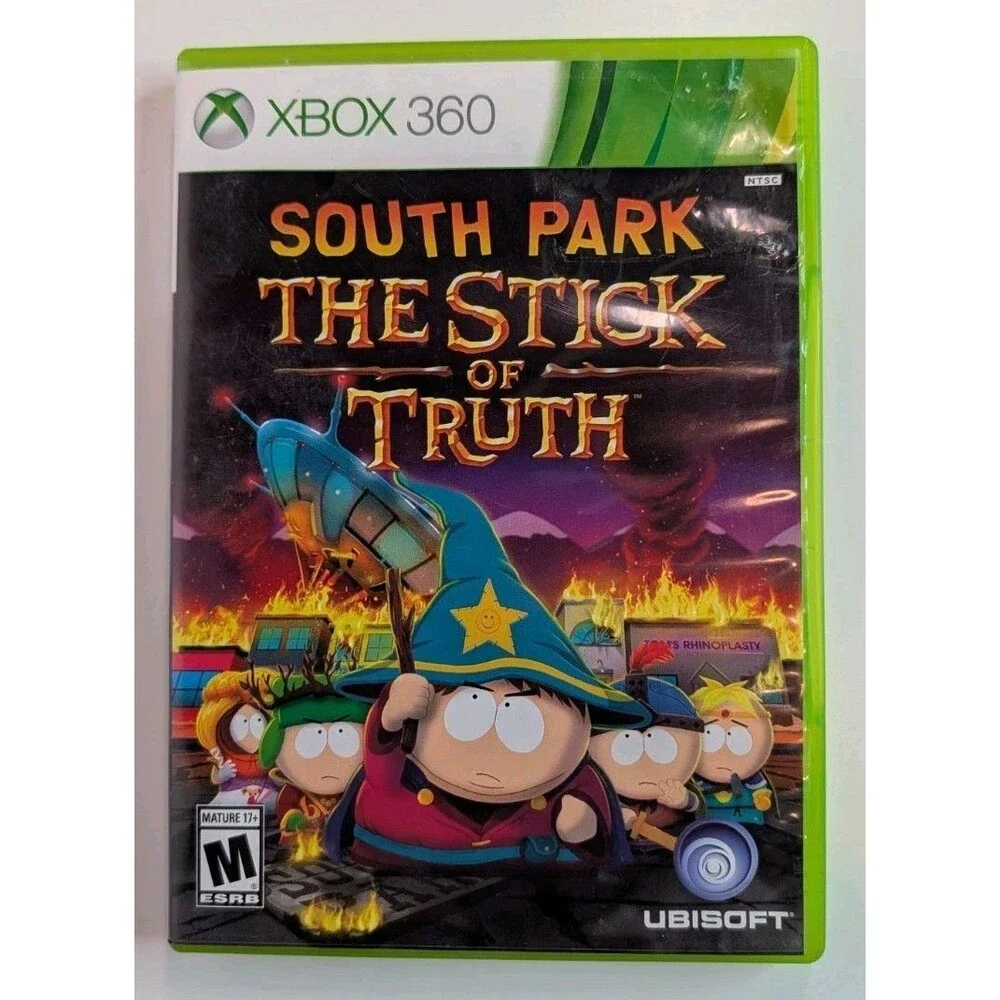South Park Stick of Truth Xbox 360 Complete CIB Ubisoft Obsidian RPG 2014